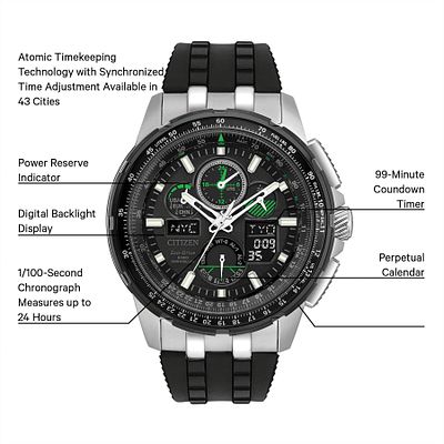 Citizen Promaster Skyhawk A-T Eco-Drive Black Titanium Watch | CITIZEN